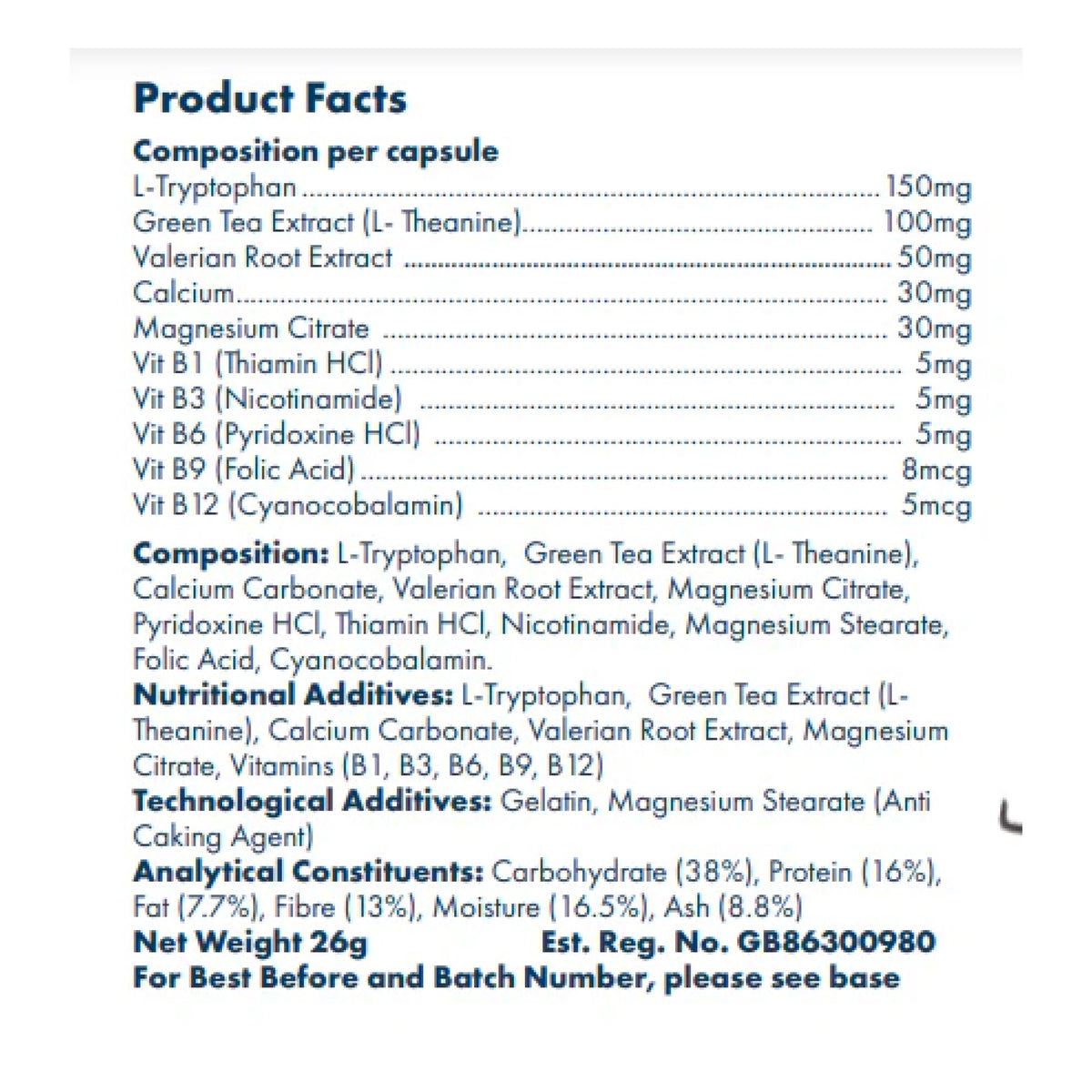 Natural Calming Supplement for Cats & Dogs