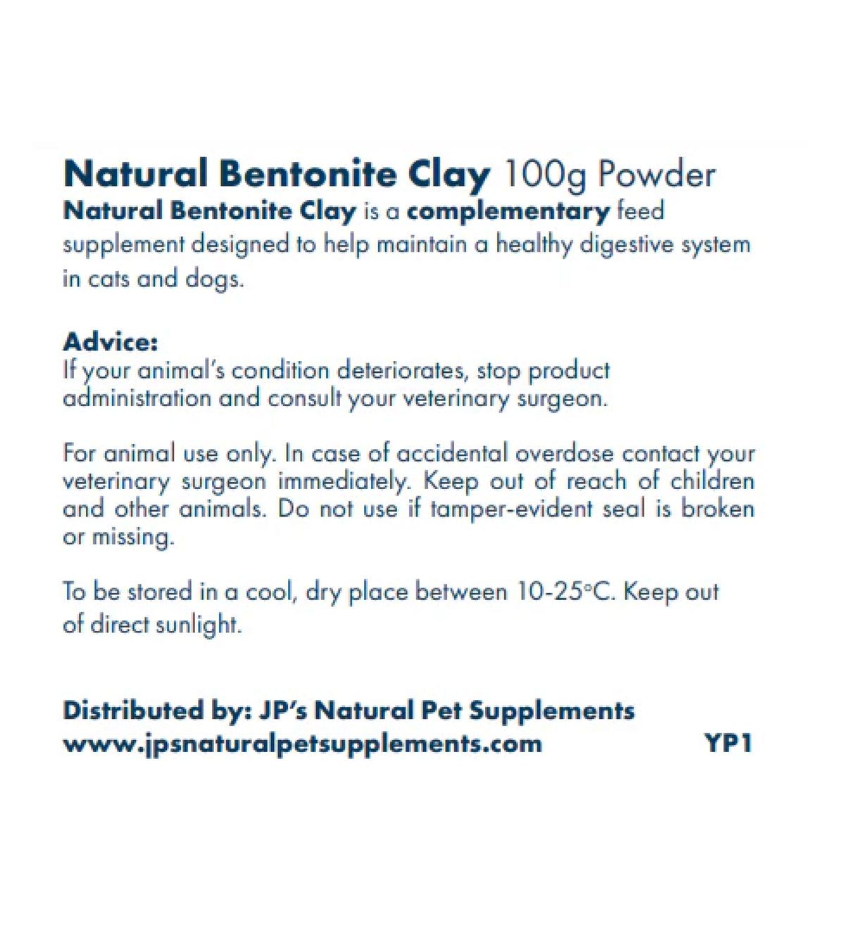 Natural Bentonite Clay for Dogs & Cats