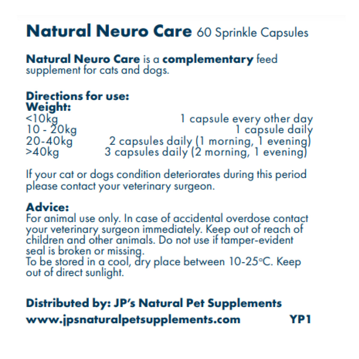 Brain Supplement for Dogs and Cats Cognitive Decline