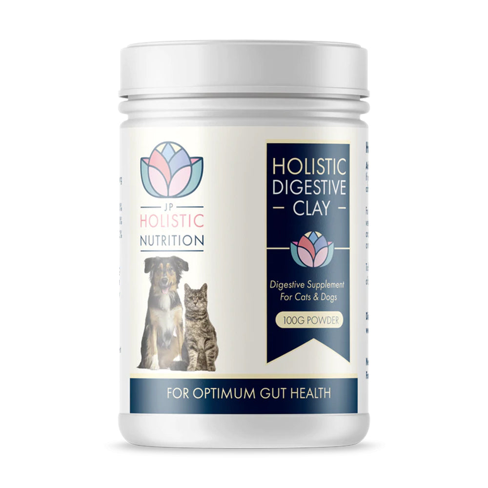 Holistic Digestive Clay for Cats and Dogs containing Bentonite Clay