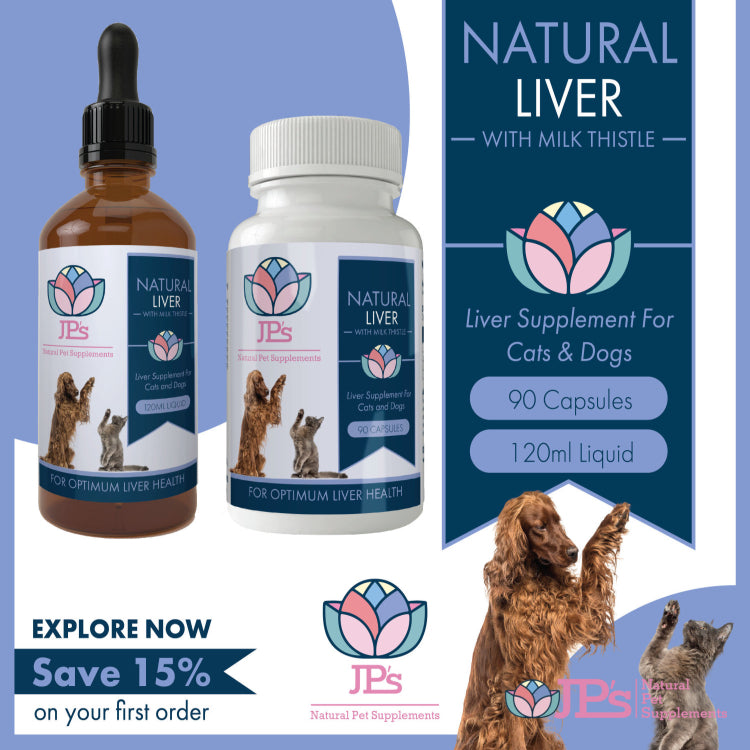Best Liver Supplements For Dogs UK JP's Natural Pet Supplements