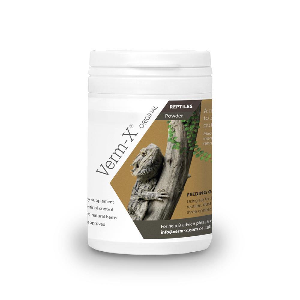 Verm-X Powder for Reptiles 25g - JP Holistic Nutrition 