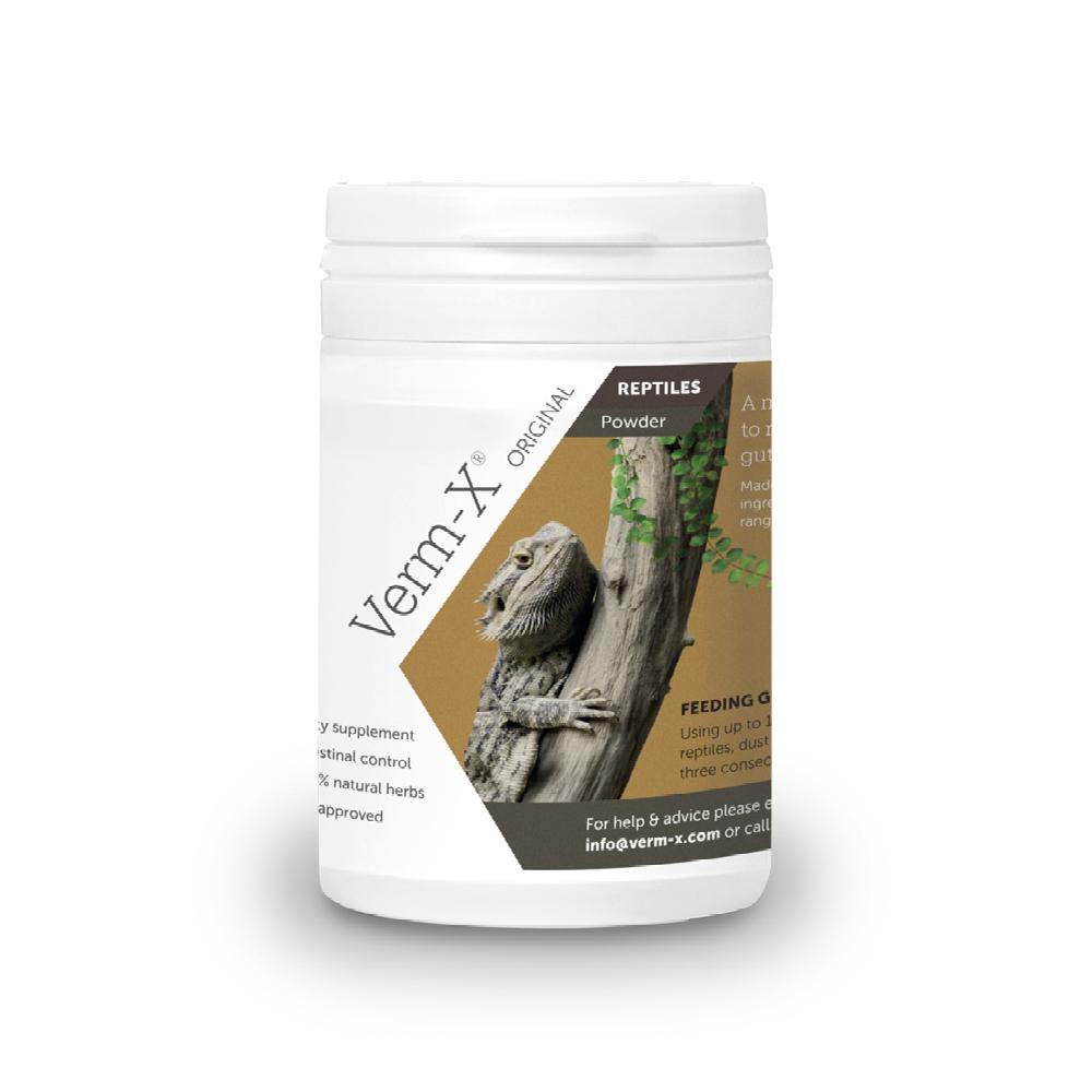 Verm-X Powder for Reptiles 25g - JP Holistic Nutrition 