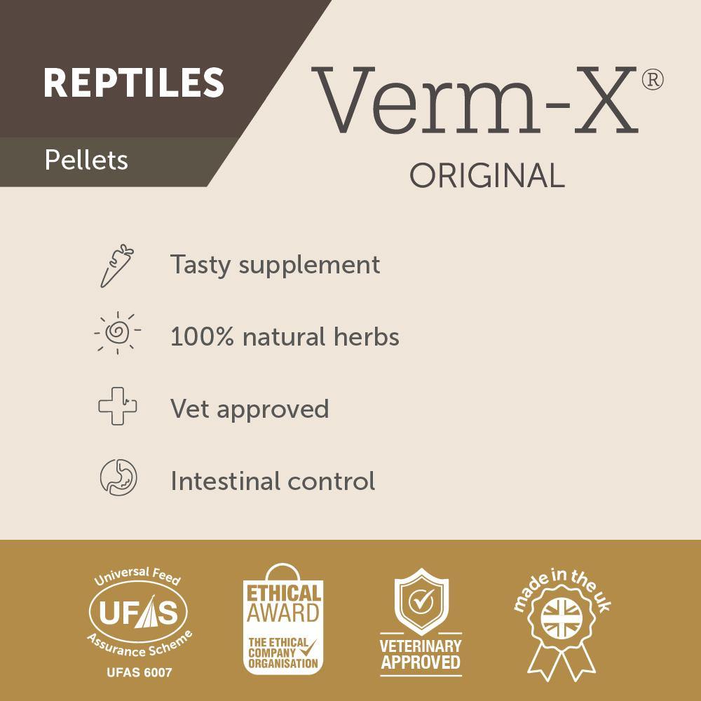 Verm-X Powder for Reptiles 25g - JP Holistic Nutrition 