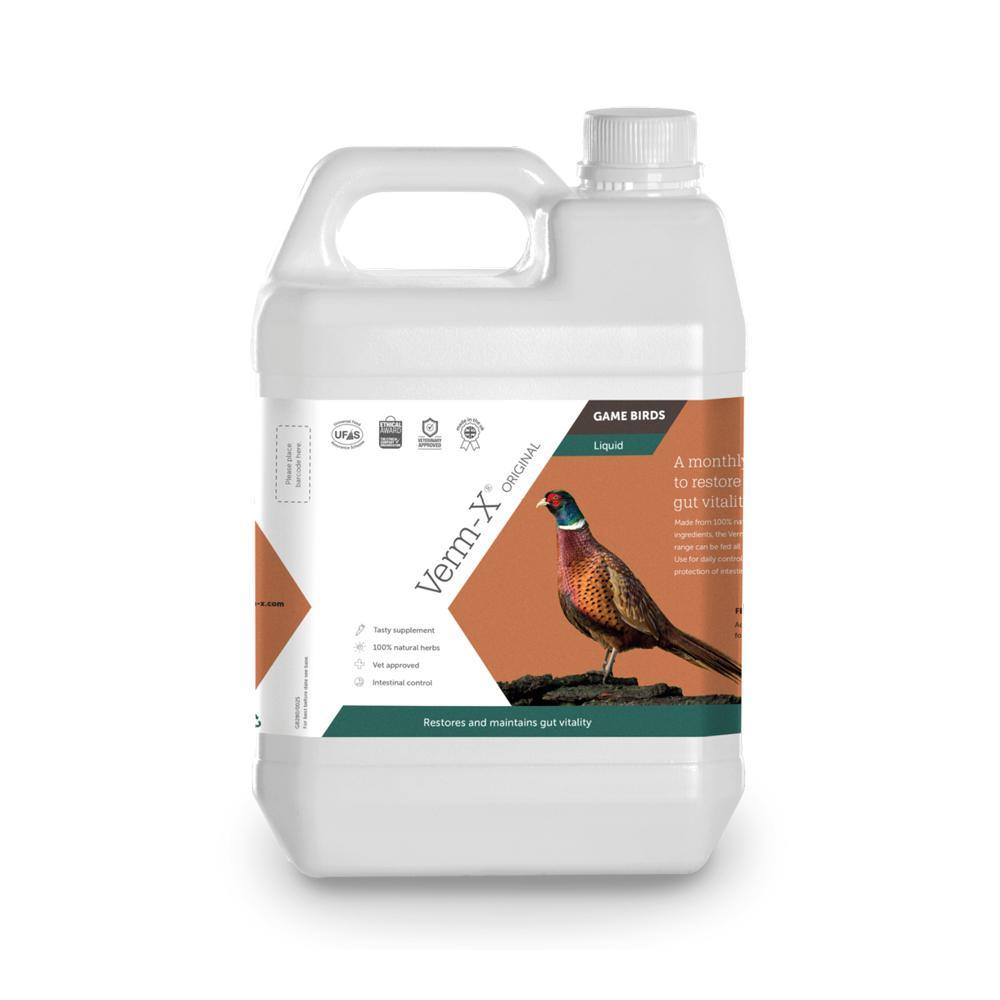 Verm-X Liquid for Game Birds - JP Holistic Nutrition 