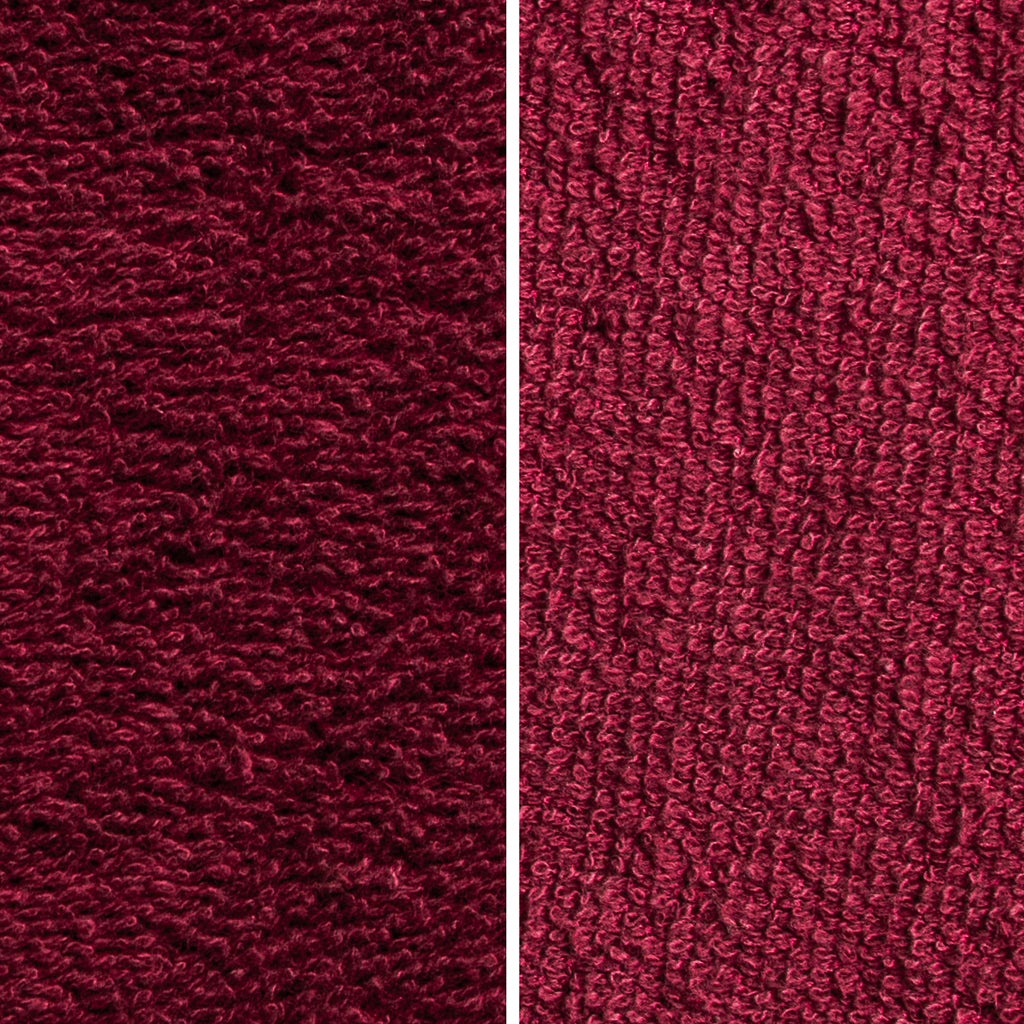 Dogrobe dog coats are perfect for drying, warming and comforting your dog after outdoor adventures. Available in reversible burgundy.