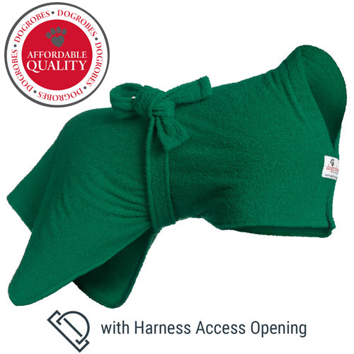 Dog Coat for Outdoors with Harness Access Opening in 9 colours