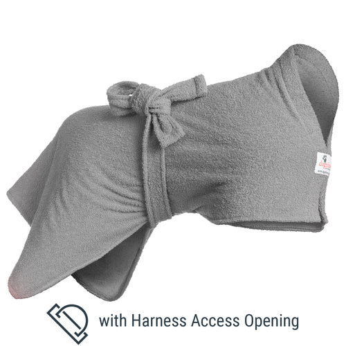 Dog Coat for Outdoors with Harness Access Opening in 9 colours