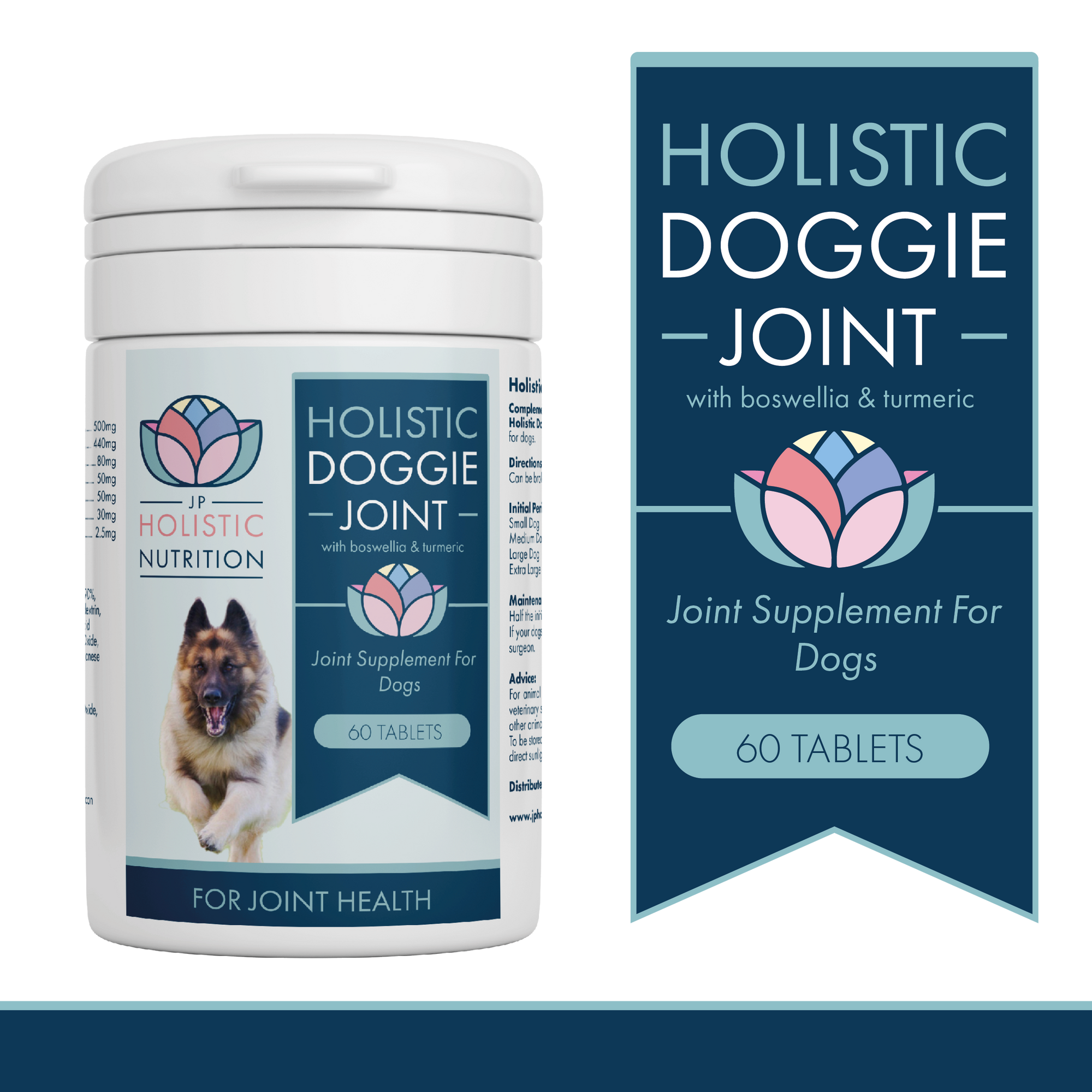 Holistic Canine Joint with Boswellia 60 Tablets