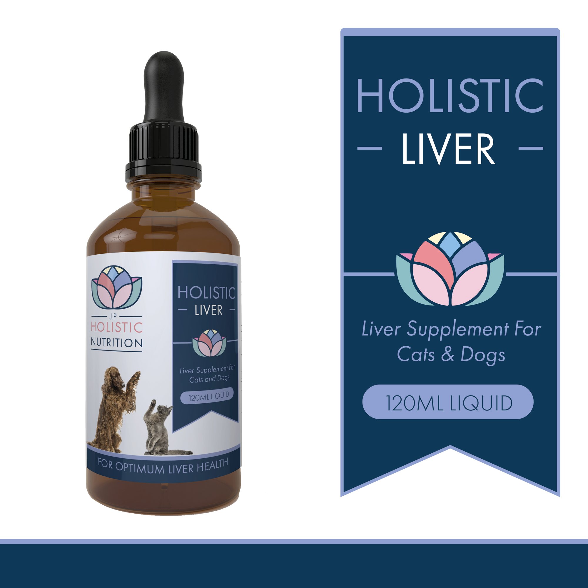 Holistic Liver supplement for Cats and Dogs with Milk thistle