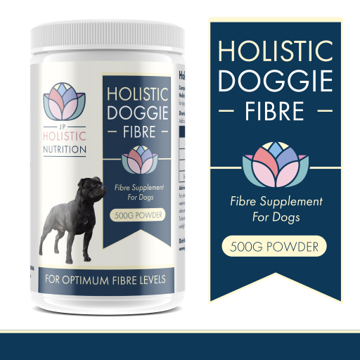 Fibre Supplement for Dogs, contains probiotics, prebiotics &amp; Bentonite clay