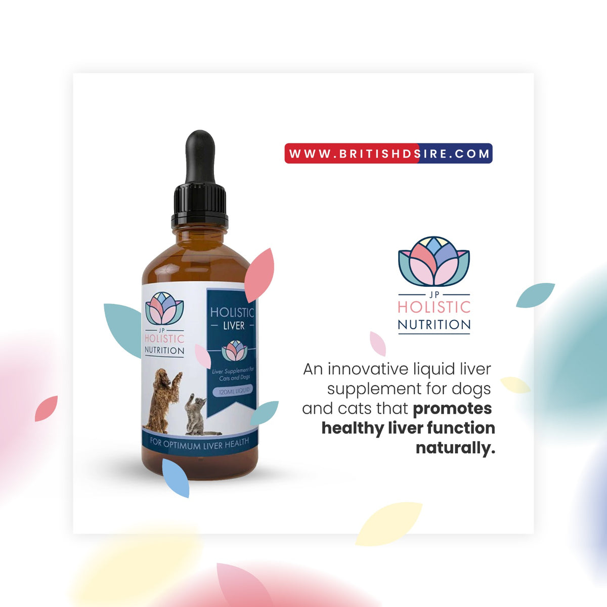 Liquid Liver Supplement for Dogs and Cats with Milk Thistle UK